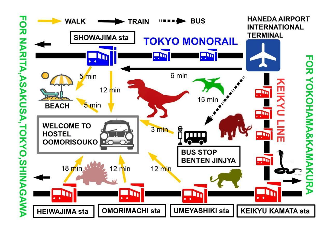 東京都 大森仓库旅馆旅舍 外观 照片